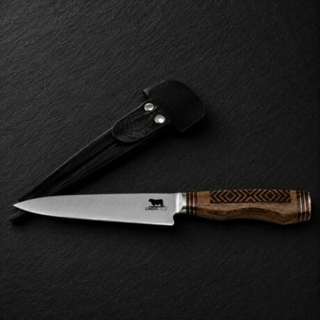 Cuchillo 14 cm mango de madera